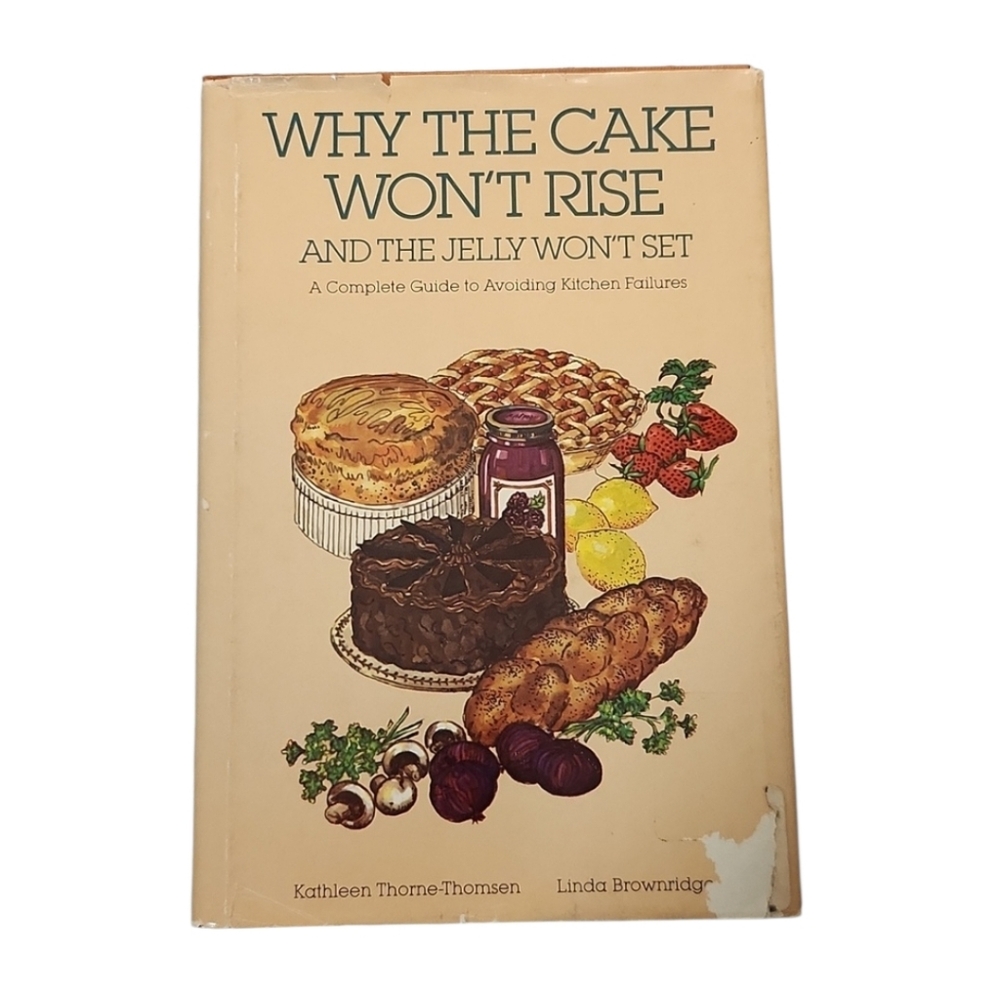 Vintage Why The Cake Won't Rise Cookbook 1979